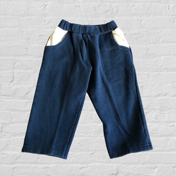 Tigor T. Tigre Baby Navy Blue/White Sweatpants - Picture 1 of 7